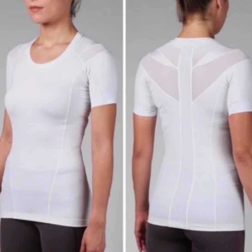 Intelliskin Foundation Short Sleeve Shirt White M